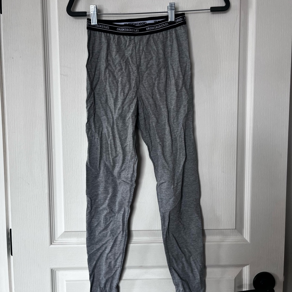 Gray women’s leggings